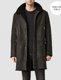 Allsaints Bretley Shearling Parka Jacket