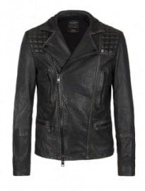 Allsaints Cargo Biker Leather Jacket
