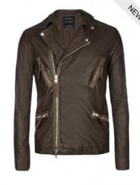 Allsaints Hilling Leather Biker Jacket