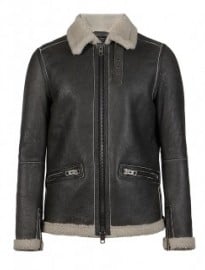 Allsaints Shield Leather Biker Jacket