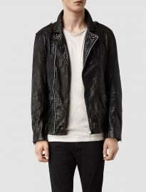 Allsaints Griffin Leather Biker Jacket