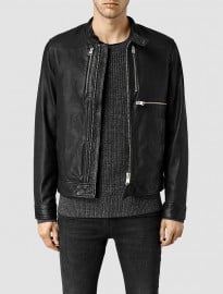 Allsaints Howard Leather Biker Jakcet