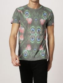 New Look New Look Flamingo/peacock T-shirt