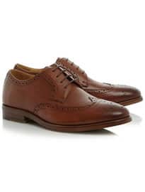Pablo Tan Wingtip Brogue Shoe