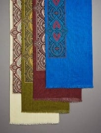 Vertical Border Scarf