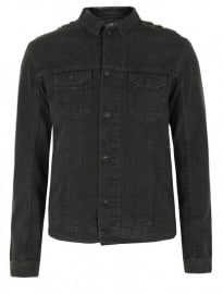 Religion Black Denim Jacket