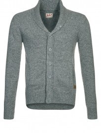 Schott Nyc Plshawl - Cardigan - Grey