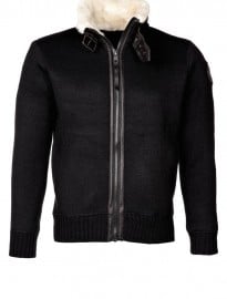 Schott Nyc Pl Shelter - Cardigan - Black