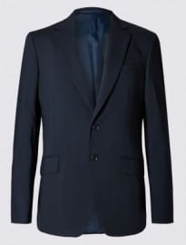 Navy Regular Fit Suit