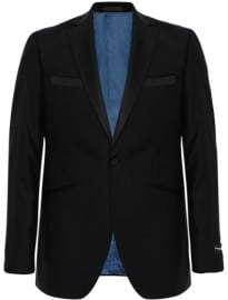 Autograph Wool Rich 1 Button Eveningwear Suit With Cashmere