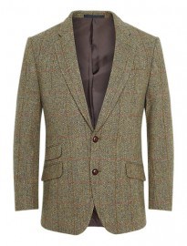 Pure New Wool Harris Tweed Check Jacket