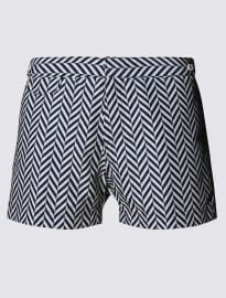 Tailored Fit Short Length Quick Dry Swim Shorts