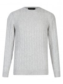 M&s Collection Luxury New Pure Cashmere Cable Knit Jumper
