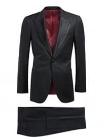Suitsupply Smoking Black Plain