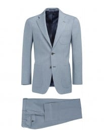 Suitsupply Hudson Blue Plain