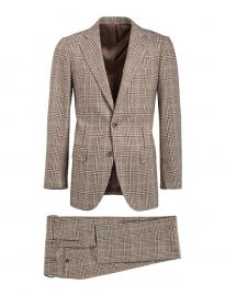 Suitsupply Lazio Brown Check