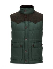 Ted Baker Bunail Gillet With Wool Yoke