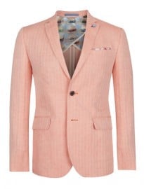 Ted Baker Breek Linen Herringbone Blazer