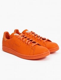 Adidas Originals X Raf Simons Mens Orange Stan Smith