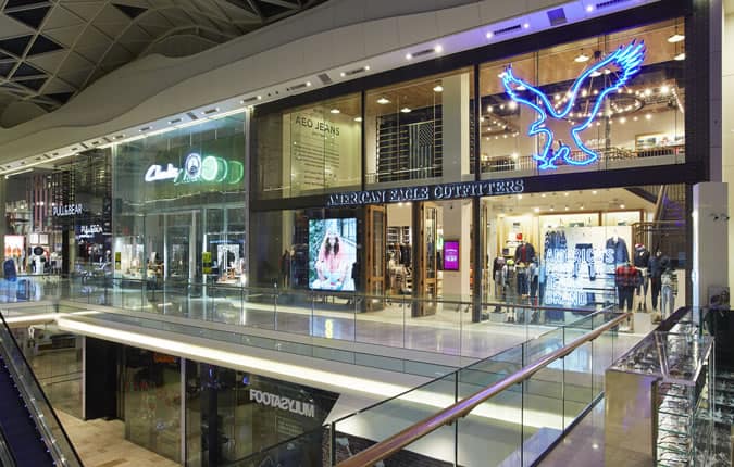 American Eagle Outfitters First UK Store