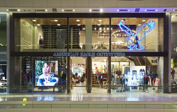 American Eagle Outfitters First UK Store