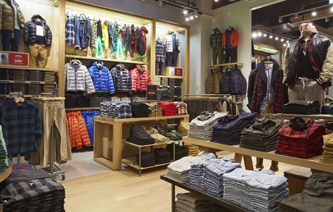 American Eagle Outfitters First UK Store