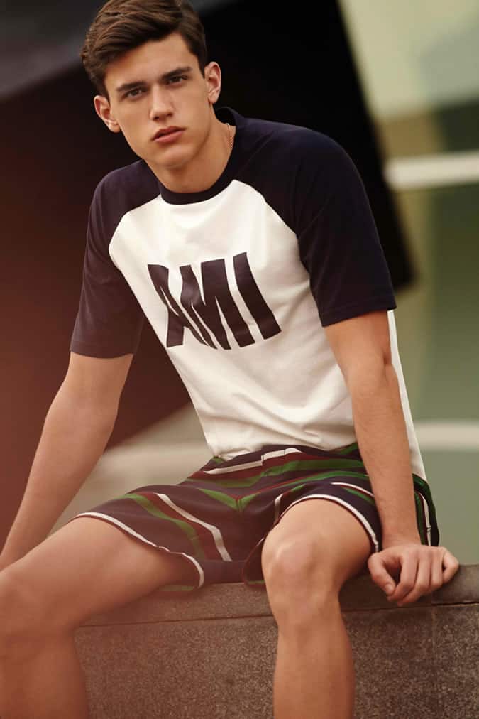 Ami returns to Mr Porter