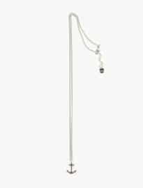 A.p.c. Mens Silver Anchor Pendant Chain