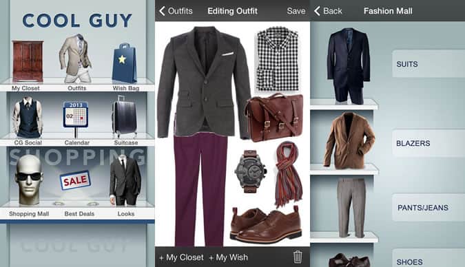 Cool Guy - Fashion Closet and Style Shopping App for Men