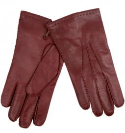 Dents Mens Tan Cashmere Lined Leather Gloves Dents