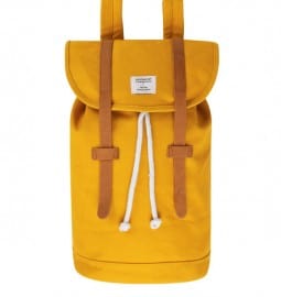 Sandqvist Yellow Stig Canvas Backpack
