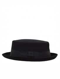 Christys Hats Black Felt Pork Pie Hat