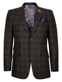 Ted Baker Sparjac Wool Check Jacket