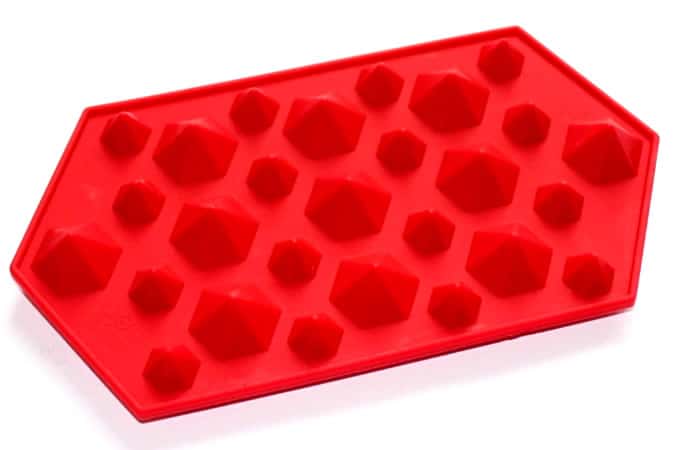 3d Diamonds Gem Cool Ice Cube Chocolate Soap Tray Mold Silicone Fodant Moulds