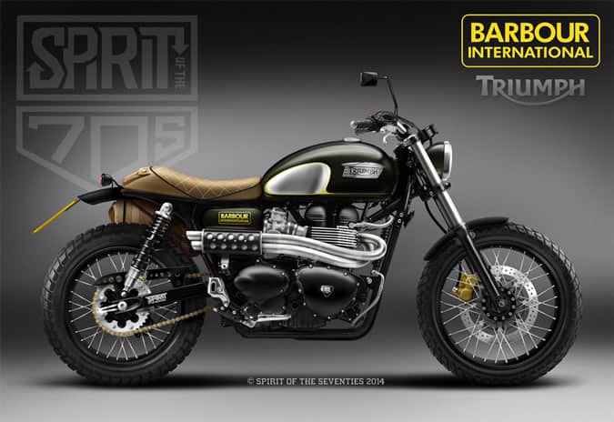 Barbour International x Spirit Of The Seventies Motorbike
