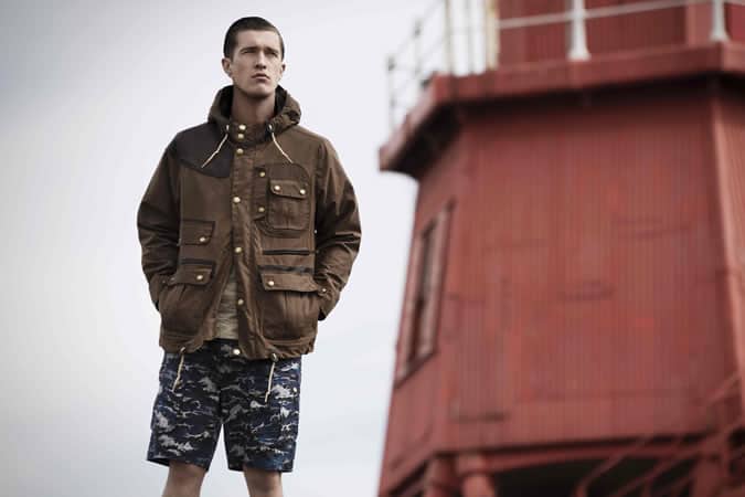 Barbour x White Mountaineering SS15