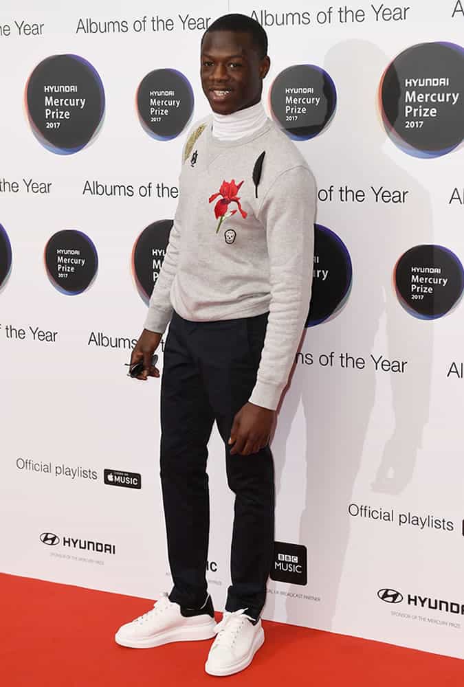 J Hus at the Mercury Music Prize