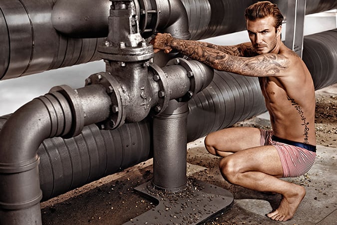 David Beckham Bodywear for H&M SS14 