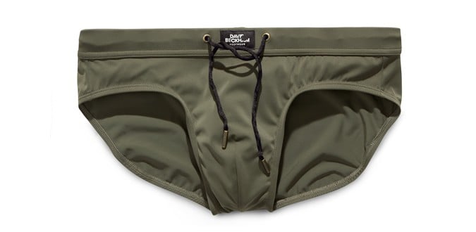 David Beckham swimwear