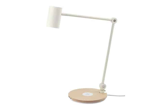 Ikea RIGGAD LED wireless charging lamp