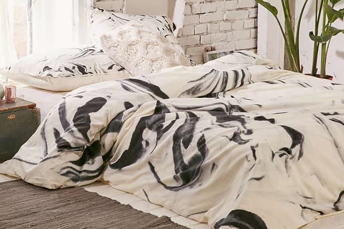 Jacqueline Maldonado For DENY Black And White Duvet Cover
