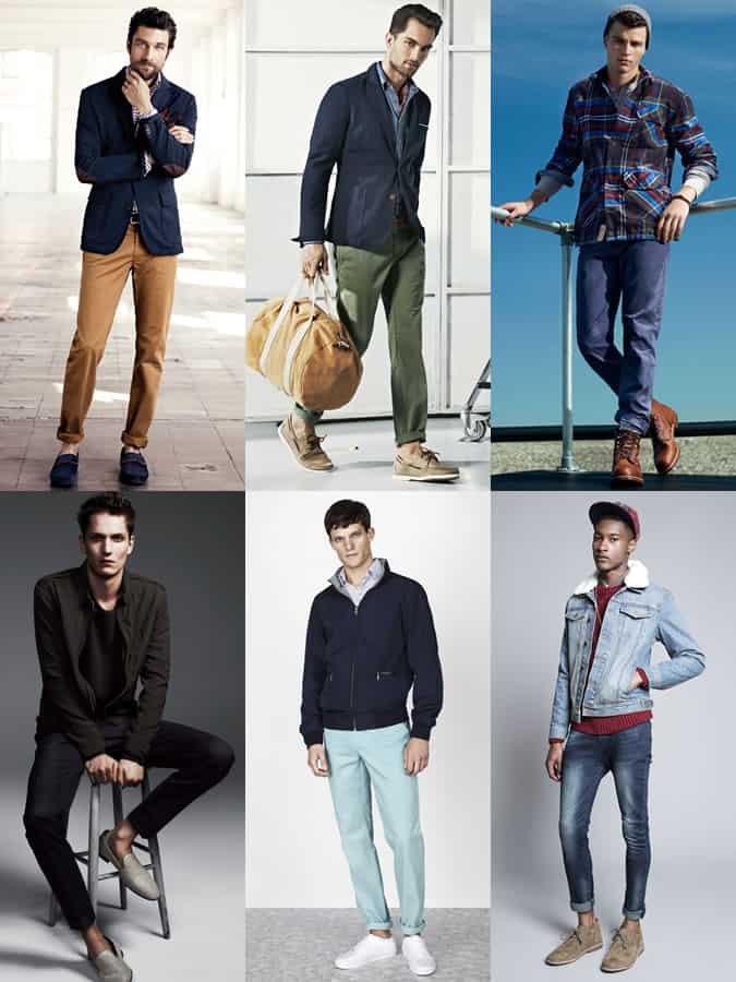 Men's Casual Footwear Lookbook - Desert Boots, Loafers, Trainers, Boots and Boat Shoes