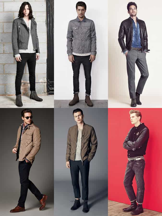 Men's Casual Jackets Lookbook - Quilted, Harringtons, Leather/Denim Jackets