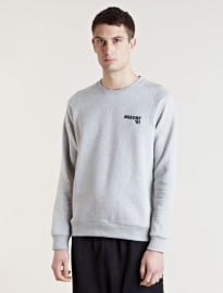 Gosha Rubchinskiy Mens Ribbed Collar Sweater