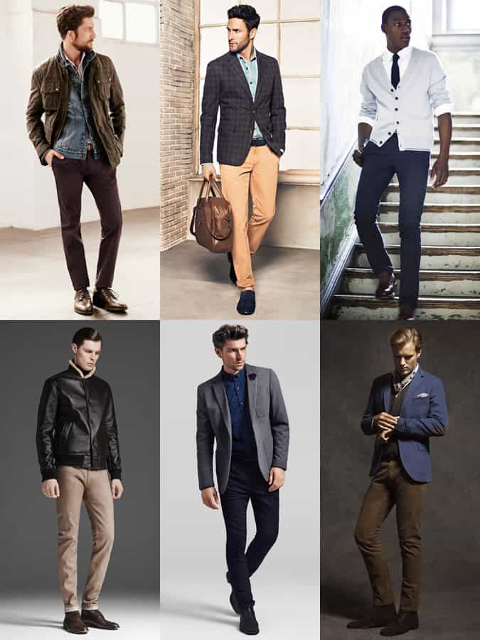 Men's Basic Chinos Lookbook