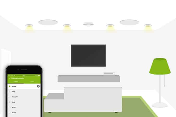 Loxone light dimmers