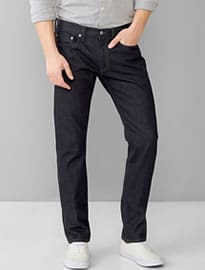 Gap 1969 Slim Fit Jeans Resin Rinse Wash