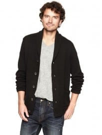 Textured Shawl Cardigan