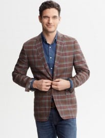 Heritage Madras Linen Blazer