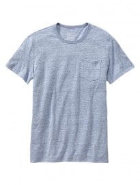 Heathered Tri-blend Pocket T